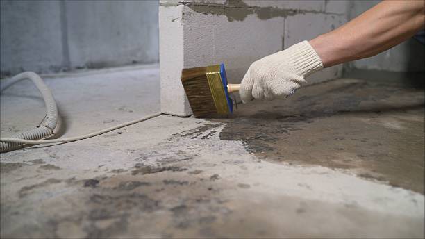 SJ Waterproofing Pros Waterproofing coverage map for Ridge, NY and surrounding area
